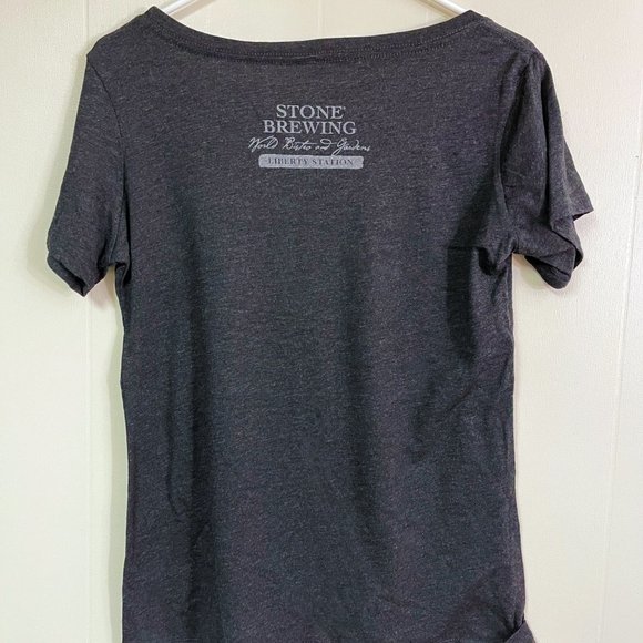 Stone Brewing LADIES TEE (Stone Liberty Station Bistro Staff shirts) --NEW - Picture 3 of 6